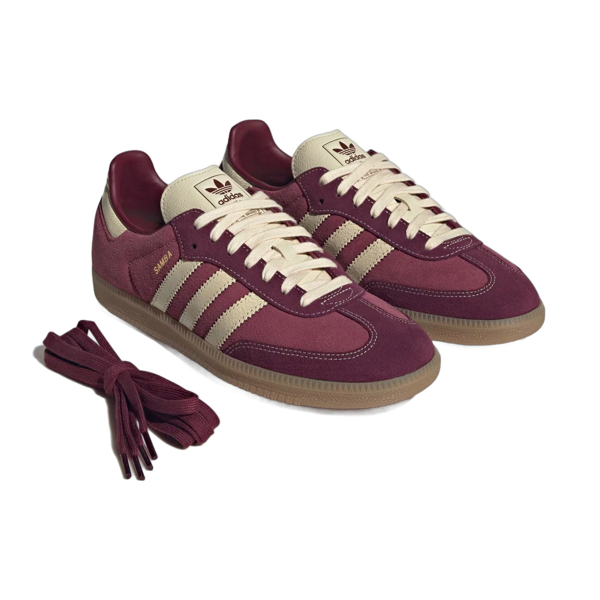 Samba OG "Burgundy / Cream White"