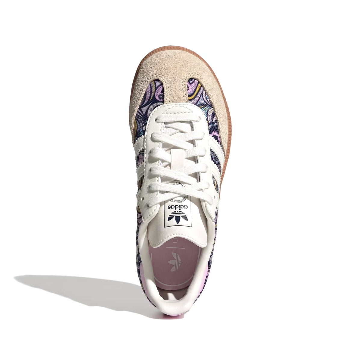 Samba OG Kids x Liberty London "Core White / Orchid Fusion"