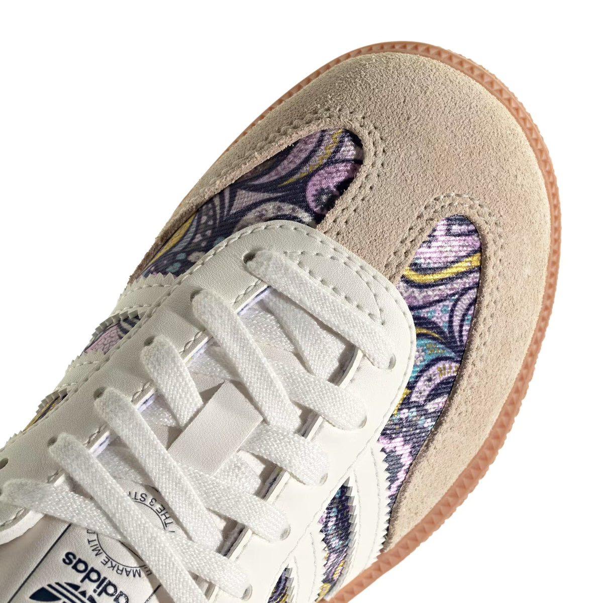 Samba OG Kids x Liberty London "Core White / Orchid Fusion"