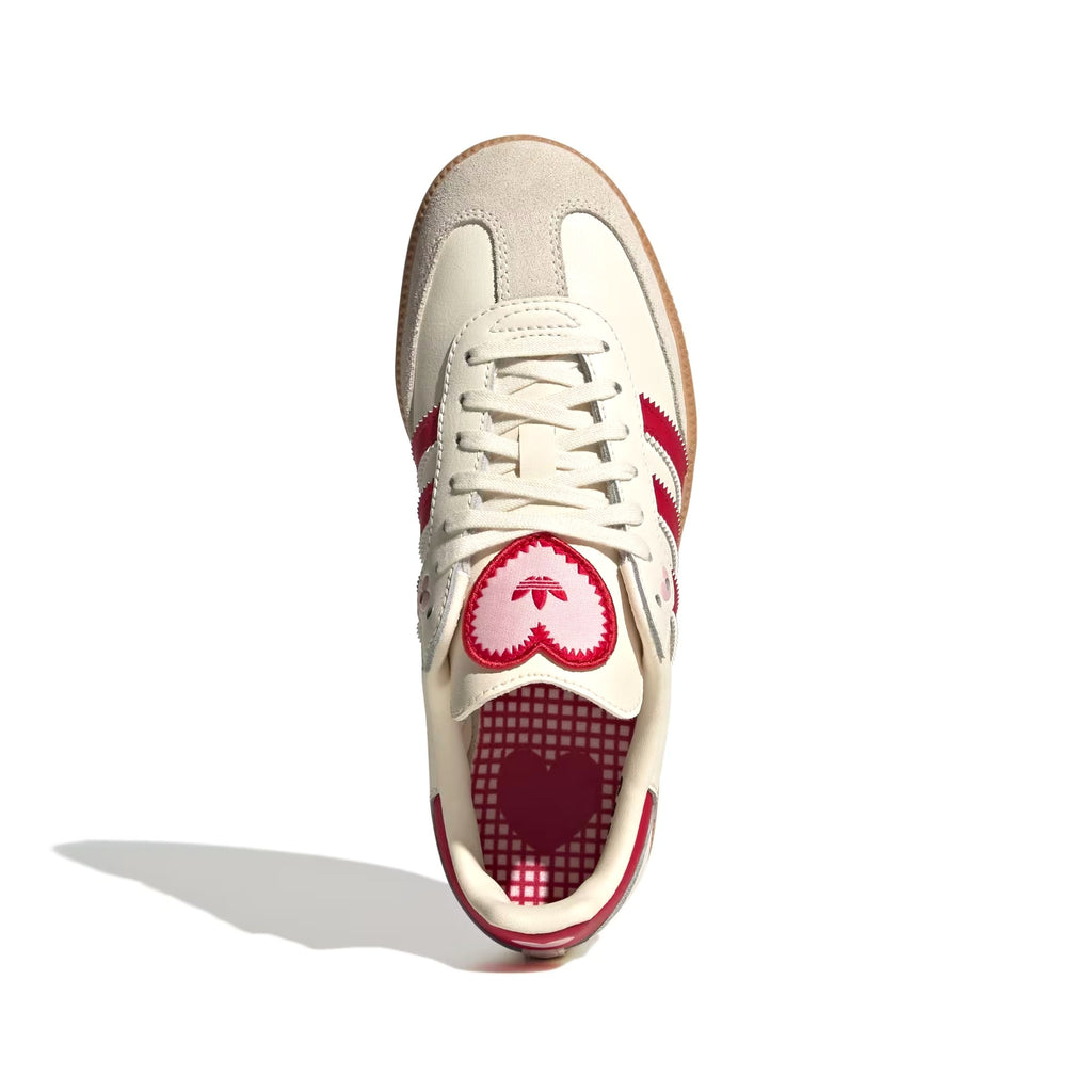 Samba OG Kids "Cream White / Better Scarlet"