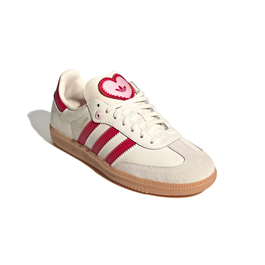 Samba OG Kids "Cream White / Better Scarlet"