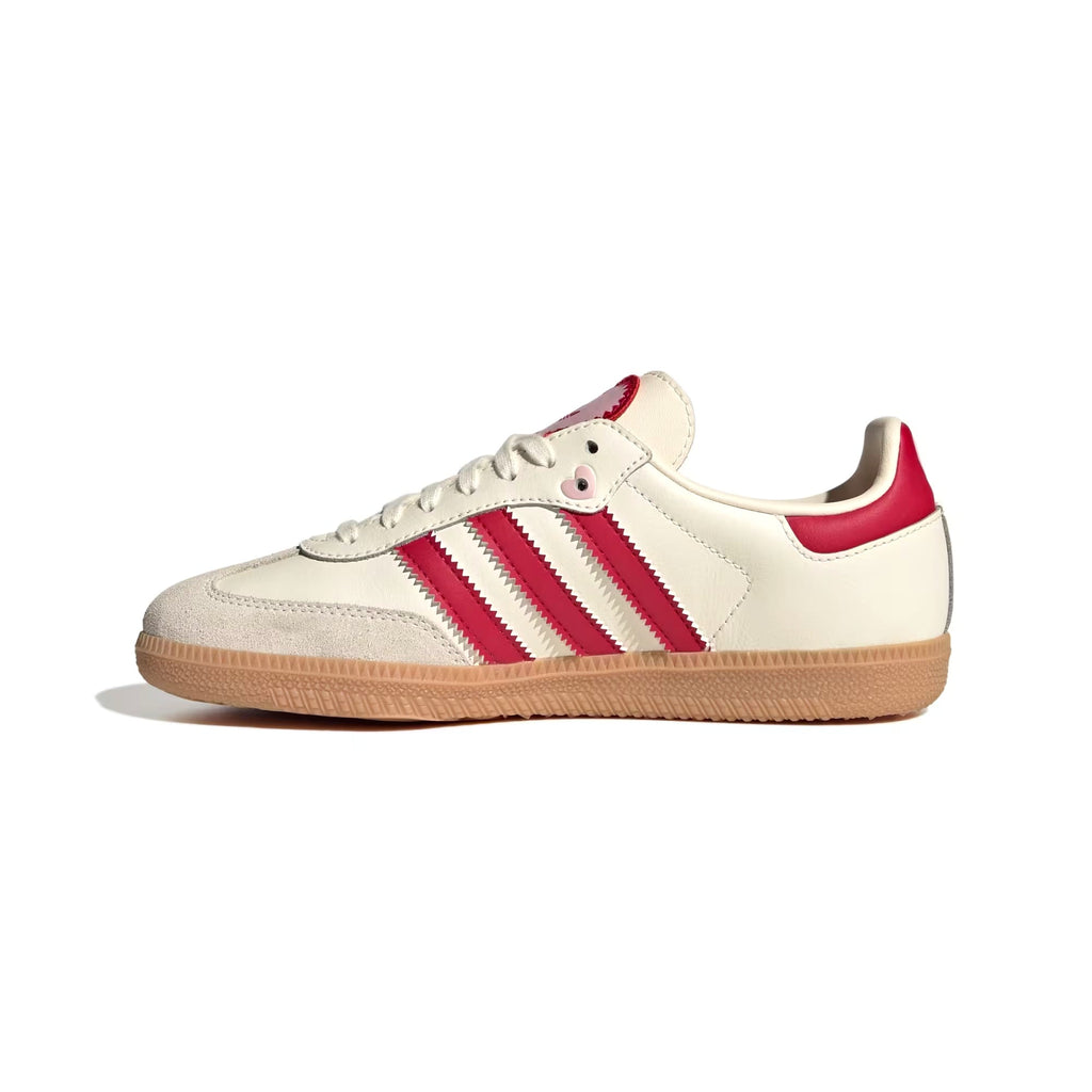 Samba OG Kids "Cream White / Better Scarlet"
