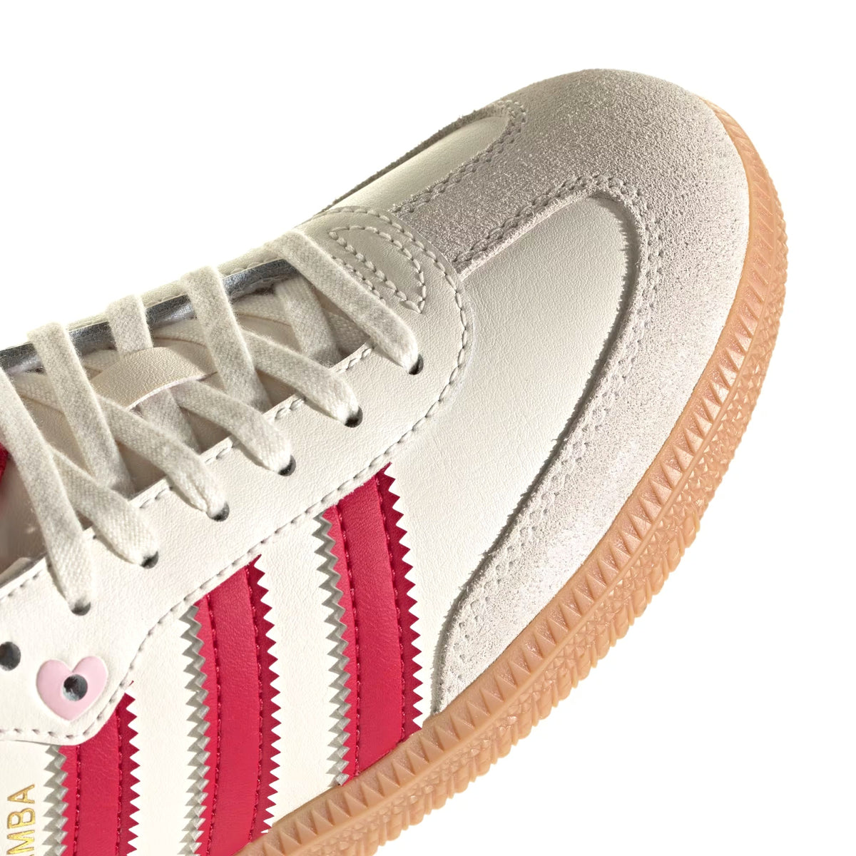Samba OG Kids "Cream White / Better Scarlet"