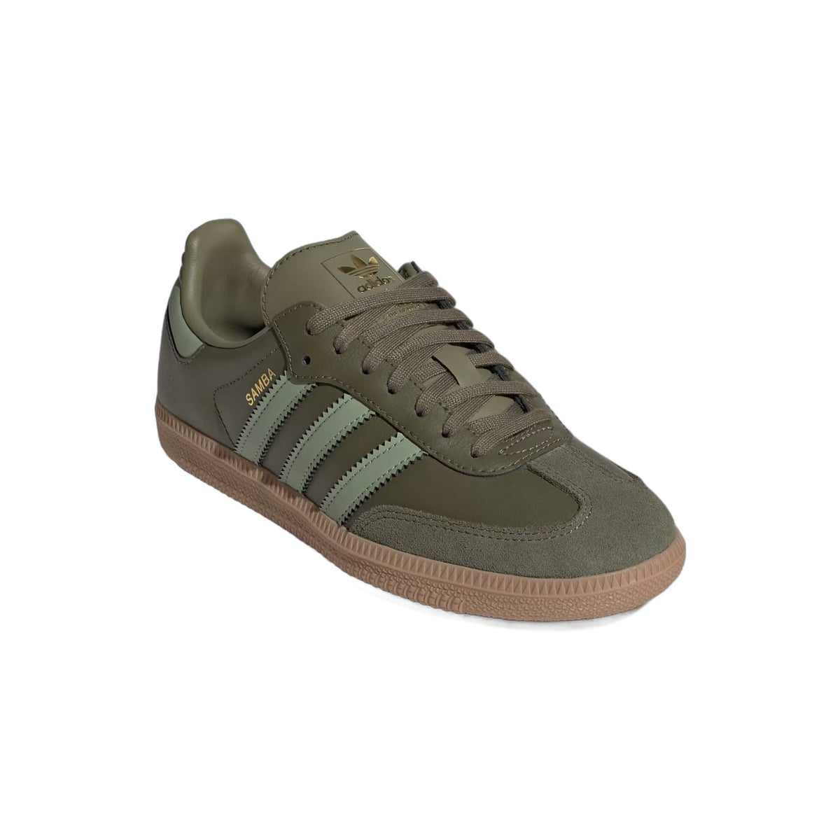 Samba OG Kids "Olive Strata / Tent Green"
